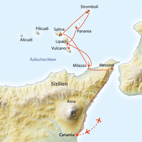 Äolische Inseln - Smeraldo Tours AG - Ihr Reisespezialist